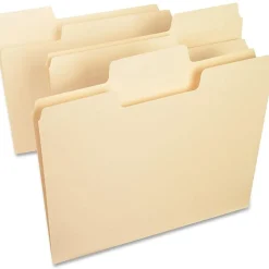 Smead SuperTab File Folder, 1/3-Cut Tab, Letter, Manila, 24/Pack (11920) Online