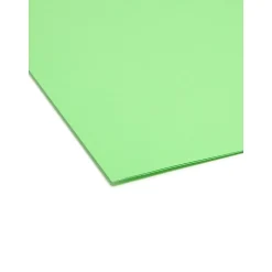 Smead SuperTab File Folders, 1-Tab, Letter Size, Assorted, 24/Pack (11957) Outlet