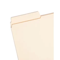 Smead SuperTab Reinforced File Folder, 3 Tab, Legal Size, Manila, 100/Box (15395) Sale