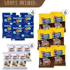 Cookies<Snack Box Pros Cookie Lover's Snack Box, 40 Packs/Box (700-00162)