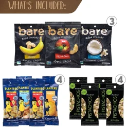 Variety Snack Packs<Snack Box Pros Fruits & Nuts Snack Box, 37/Box (700-00155)