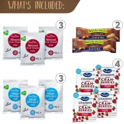 Variety Snack Packs<Snack Box Pros Fruits & Nuts Snack Box, 37/Box (700-00155)