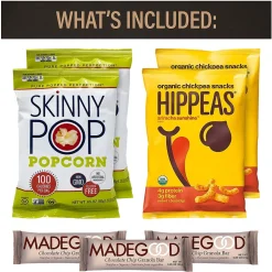 Variety Snack Packs<Snack Box Pros Vegan Snack Box, 15/Box (700-S0126)