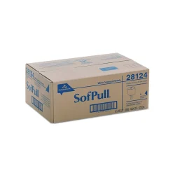 Paper Towels<SofPull Centerpull Paper Towels, 1-ply, 320 Sheets/Roll, 6 Rolls/Pack (28124)