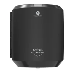 SofPull Centerpull Paper Towel Dispenser, Black (58204B)
