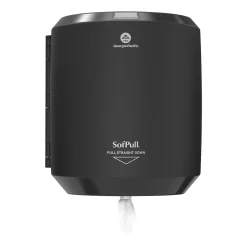 SofPull Centerpull Paper Towel Dispenser, Black (58204B)