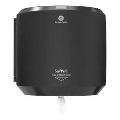 SofPull Centerpull Paper Towel Dispenser, Black (58201B)