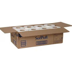 Paper Towels<SofPull Junior Centerpull Paper Towels, 1-ply, 275 Sheets/Roll, 8 Rolls/Pack (28125)