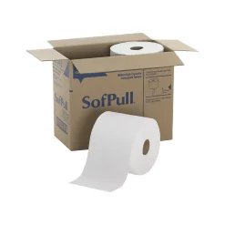 Paper Towels<SofPull Premium Centerpull Paper Towels, 1-ply, 560 Sheets/Roll, 4 Rolls/Pack (28143)