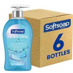 Softsoap Liquid Hand Soap, Clean & Protect Scent, 6/Carton (US07327ACT)