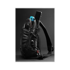Backpacks<Solo GLHF [GOOD LUCK, HAVE FUN] Laptop Backpack, Medium, Black (ACV290-4/12)