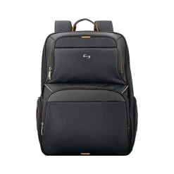 Backpacks<Solo New York Ambition Travel Laptop Backpack, Large, Black/Orange (UBN722-4)