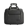 Solo New York Bryant Polyester Briefcase, Laptop Compatible, Rolling, TSA Checkpoint Friendly, Gray (PT138-4/10)