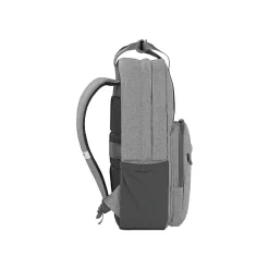 Backpacks<Solo New York Claim 15.6" Laptop Backpack, Heathered Gray Polyester (UBN760-10)