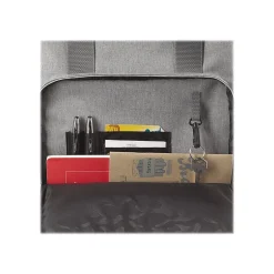 Backpacks<Solo New York Claim 15.6" Laptop Backpack, Heathered Gray Polyester (UBN760-10)