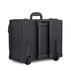 Solo New York Classic Laptop Rolling Briefcase, Black Polyester (PV78-4)