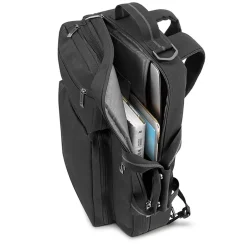 Solo New York Duane Hybrid Polyester Briefcase, Laptop Compatible, Grey (UBN31010)