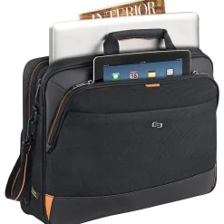 Solo New York Focus Briefcase, 17.3", Black (UBN300-4)