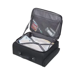 Solo New York Midtown Collection Columbus Laptop Rolling Briefcase, Black Polyester (B64-4)