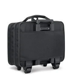 Solo New York Midtown Laptop Rolling Briefcase, Black Polyester (B100-4)