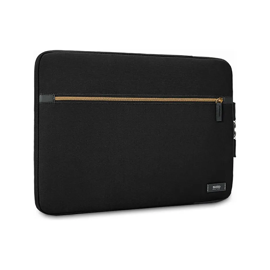 Solo New York Mott 15.6" Polyester Laptop Sleeve, Black (EXE100-4)