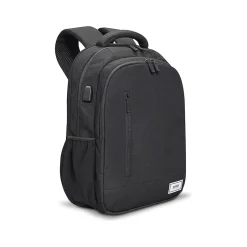 Backpacks<Solo New York Re:Define Laptop Backpack, Medium, Black (UBN708-4)