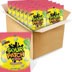 Gummy & Chewy Candy<Sour Patch Kids Watermelon Gummy Candy, 5 oz, 12/Carton (JAR1506224)