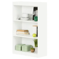 Axess 3-Shelf Bookcase, Pure White (7250766C) Bookcases
