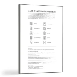 25% Cotton Business Paper, 8.5" x 11", 24 lb. Linen Finish, Ivory, 100 Sheets/Pack (P564CK) Resume Paper