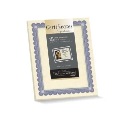 Sale Certificates, 8.5" x 11", Ivory, 15/Pack (CT1R) Awards & Certificates