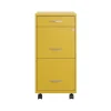 New SOHO Organizer 3-Drawer Mobile Vertical File Cabinet, Letter Size, Lockable, Goldfinch (25284) File Cabinets