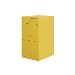 Hot SOHO Organizer 3-Drawer Vertical File Cabinet, Letter Size, Lockable, Goldfinch (25280) File Cabinets