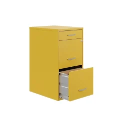 Hot SOHO Organizer 3-Drawer Vertical File Cabinet, Letter Size, Lockable, Goldfinch (25280) File Cabinets