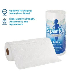 Paper Towels<Sparkle Professional Series Paper Towels, 2-ply, 70 Sheets/Roll, 30 Rolls/Pack (2717201)