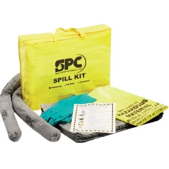 Sorbents & Spill Control<SPC Portable Economy Spill, Kits, 5 gal, Universal, 5/Carton