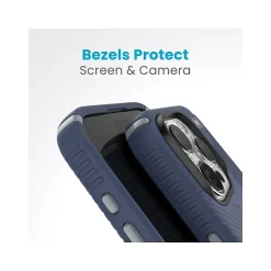 Cell Phone Cases<Speck Presidio 2 Grip MagSafe ClickLock Phone Case for iPhone 15 Pro, Coastal Blue/Dust Gray (150447-3206)