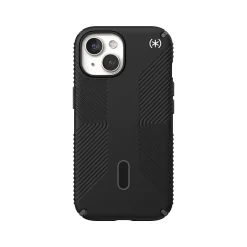 Cell Phone Cases<Speck Presidio 2 Grip MagSafe ClickLock Phone Case for iPhone 15, Black/Slate Gray (150439-3205)