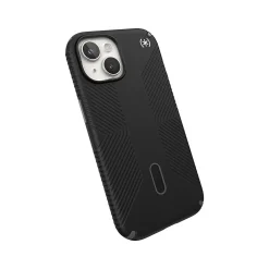 Cell Phone Cases<Speck Presidio 2 Grip MagSafe ClickLock Phone Case for iPhone 15, Black/Slate Gray (150439-3205)