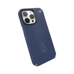 Cell Phone Cases<Speck Presidio 2 Grip MagSafe ClickLock Phone Case for iPhone 15 Pro Max, Coastal Blue/Dust Gray (150463-3206)