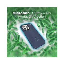 Cell Phone Cases<Speck Presidio 2 Grip MagSafe ClickLock Phone Case for iPhone 15 Pro Max, Coastal Blue/Dust Gray (150463-3206)