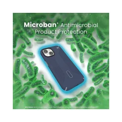 Cell Phone Cases<Speck Presidio 2 Grip MagSafe ClickLock Phone Case for iPhone 15, Coastal Blue/Dust Gray (150439-3206)