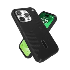 Cell Phone Cases<Speck Presidio 2 Grip MagSafe ClickLock Phone Case for iPhone 15 Pro, Black/Slate Gray (150447-3205)