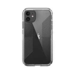 Cell Phone Cases<Speck Presidio Perfect-Clear with Grips Case for iPhone 11 (138544-5085)