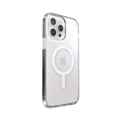 Cell Phone Cases<Speck Presidio Perfect-Clear Compatible with MagSafe Clear Case for iPhone 13 Pro Max (141750-5085)