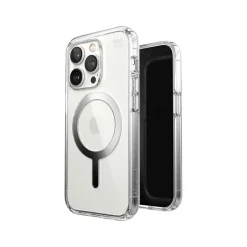 Cell Phone Cases<Speck Presidio Perfect-Clear MagSafe Clear/Silver Case for iPhone 14 Pro (150148-3080)