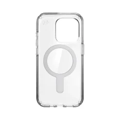 Cell Phone Cases<Speck Presidio Perfect-Clear MagSafe Case for iPhone 15 Pro, Clear/Chrome (150449-3199)