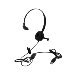 Spracht Noise Canceling Mono On-Ear Computer Headset, Black (HS-WD-USB-1)* Headsets