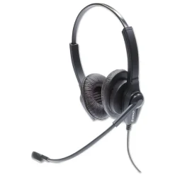 Spracht ZUM Noise Canceling Stereo Computer Headset, Over-the-Head, Black (ZUM3500)* Headsets