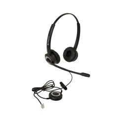 Spracht ZUM Noise Canceling Stereo Headset, Over-the-Head, Black (ZUMRJ9B)* Headsets