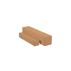 Partners Brand Square Mailing Tubes, 3" x 3" x 30", Kraft, 25/Bundle (M3330K)* Mailing Tubes